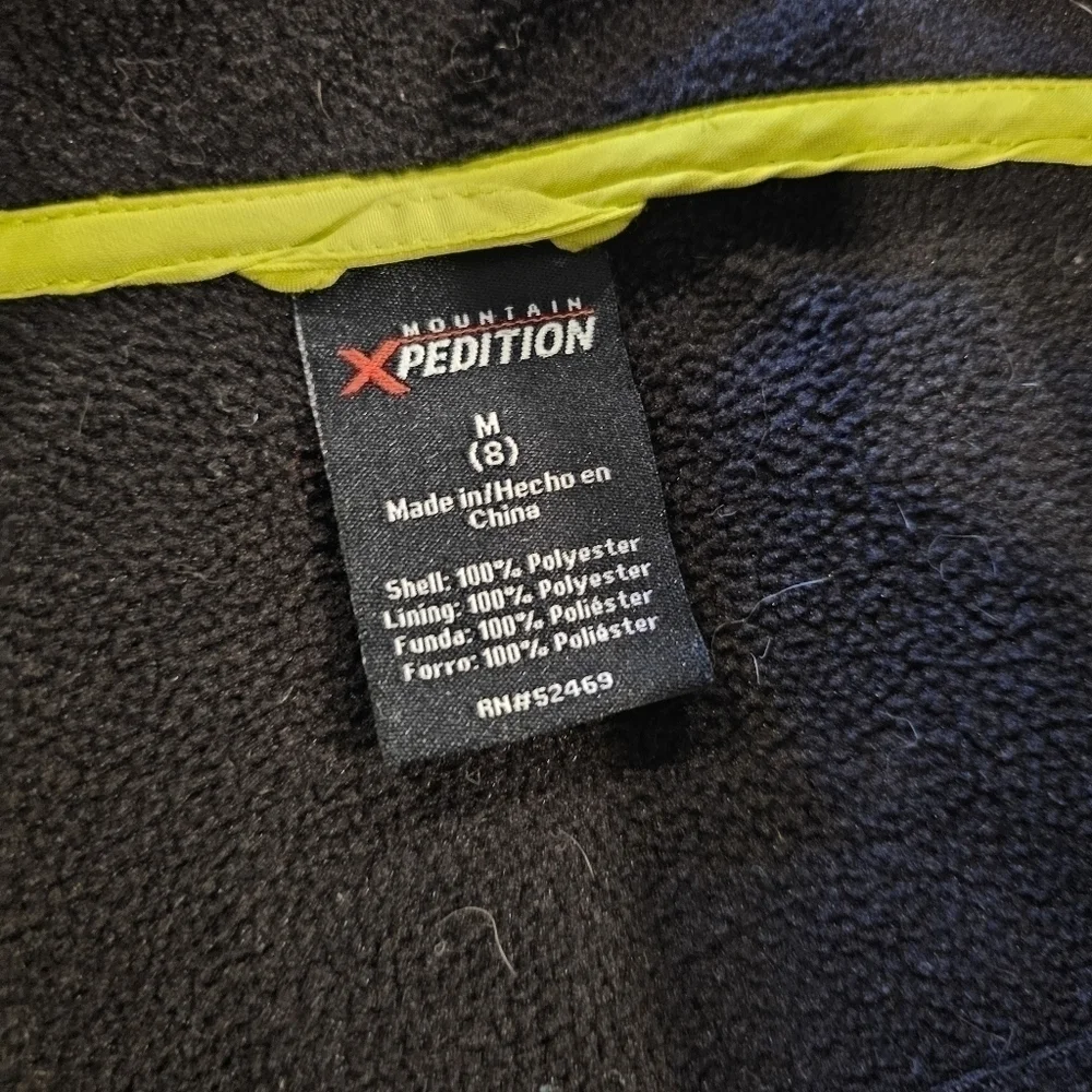 Mountain Expedition sport athletic boys jacket sz M 8